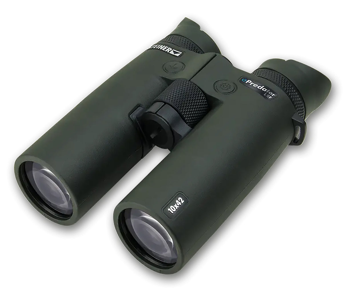 Steiner 2060 ePredator 10x42mm LRF Binocular, Integrated Laser Rangefinder, Fast-Close Focus, Black