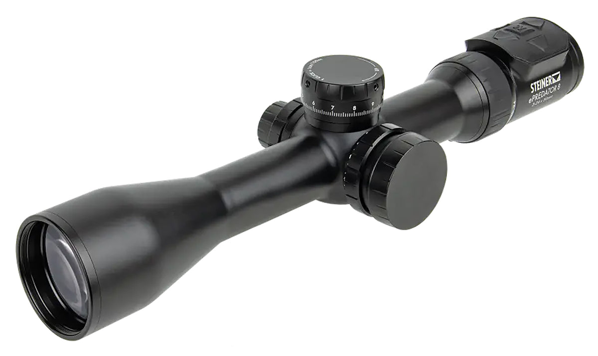 Steiner 3103 ePredator 8 3-24x50mm 34mm Tube Black Illuminated 4A-I Reticle Riflescope