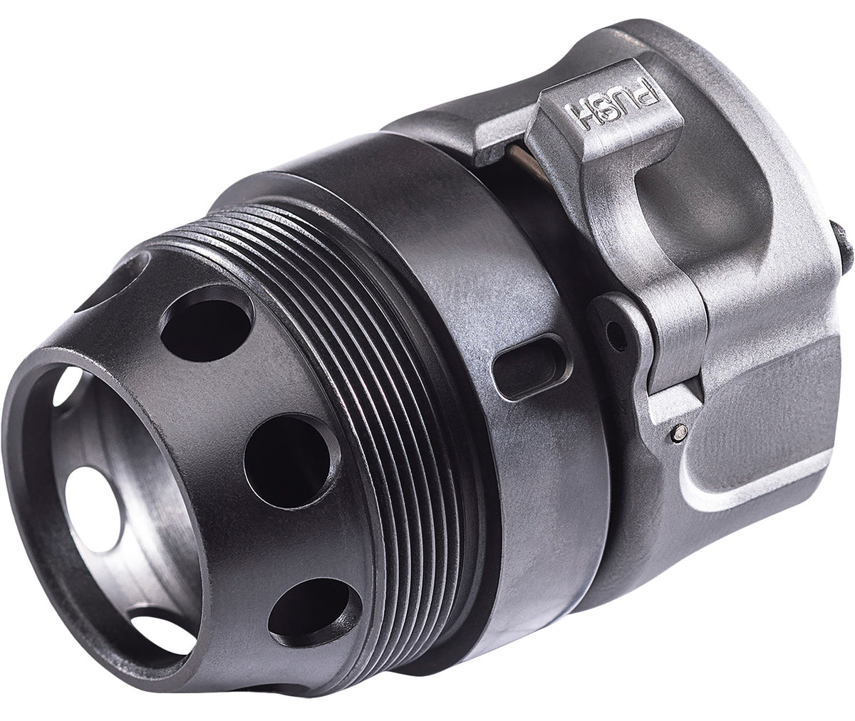 SureFire HUBFA556BK 5.56mm Suppressor QD Fast-Attach Hub 1-3/8"x24 Black Nitride Stainless