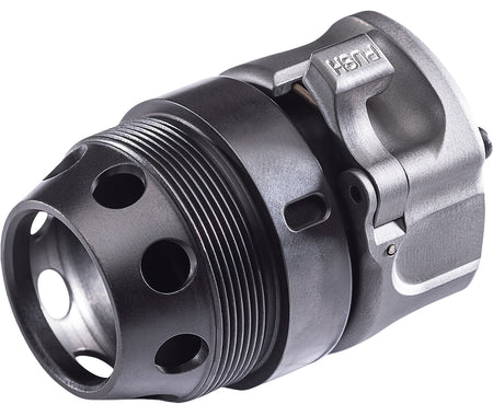 SureFire HUBFA556BK 5.56mm Suppressor QD Fast-Attach Hub 1-3/8"x24 Black Nitride Stainless