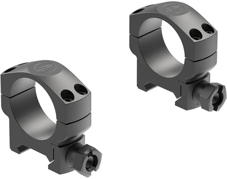 Leupold 57398 Mark 4 30mm Medium Cross-Slot Mount Matte Black Aluminum