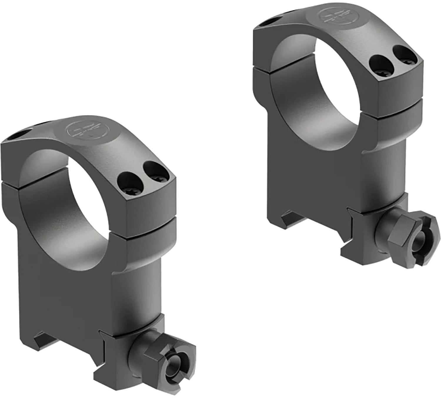 Leupold 57555 Mark 4 30mm Super High Cross-Slot Mount Matte Black Aluminum