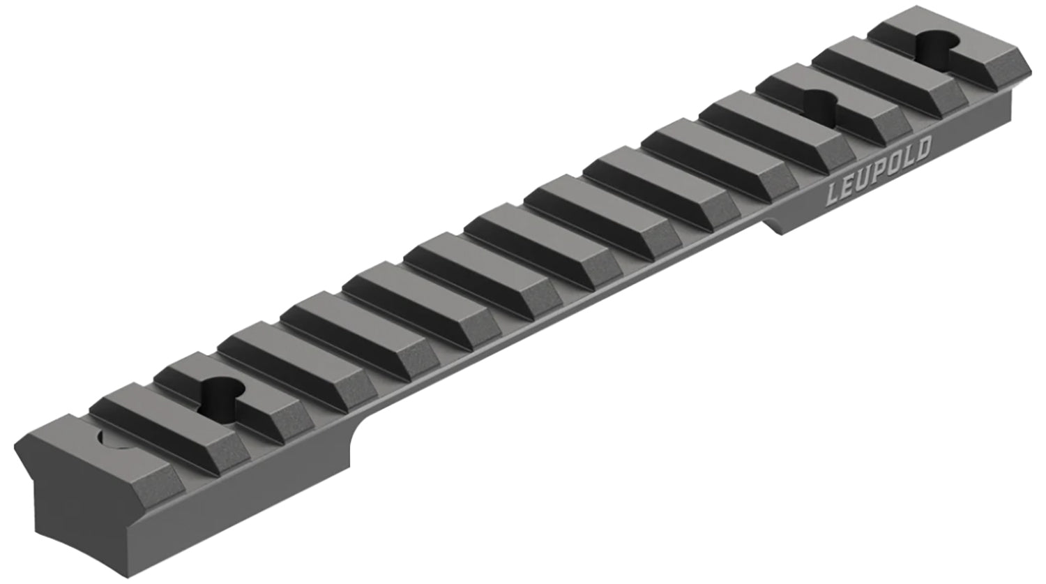 Leupold 171515 BackCountry Cross-Slot Matte Black Aluminum Base for Weatherby Vanguard 20 MOA
