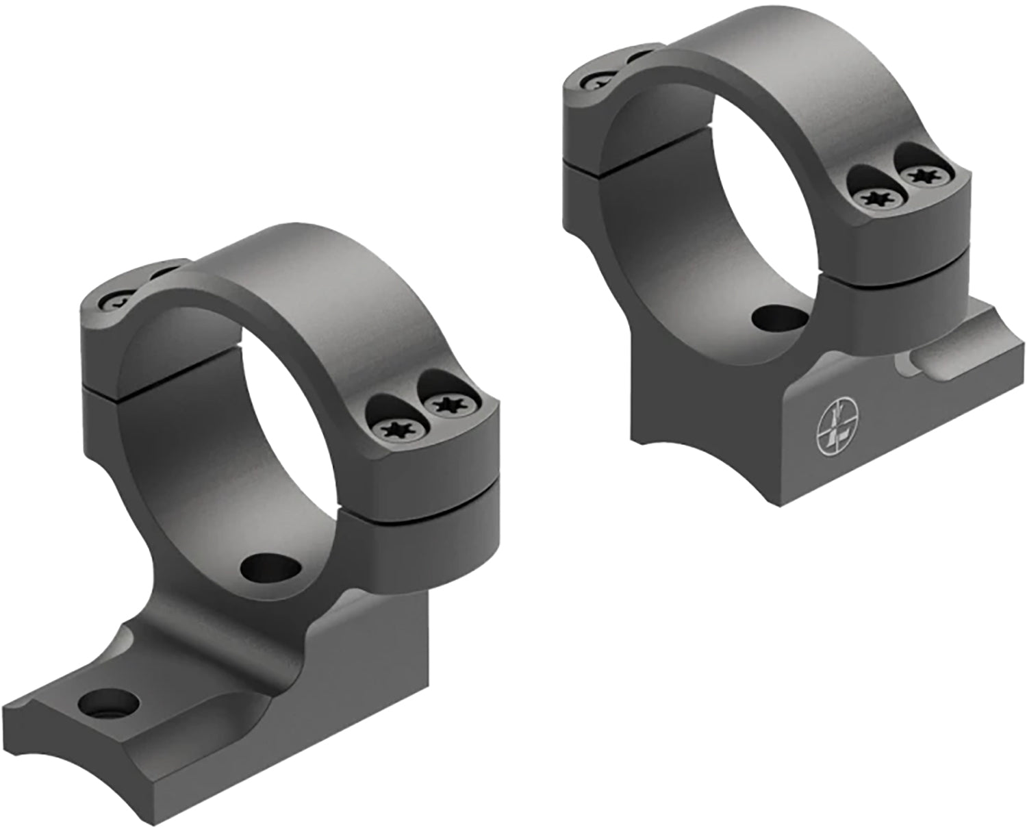 Leupold 177140 BackCountry 30mm Ring Mount Black 7075 Aluminum Savage 10/110