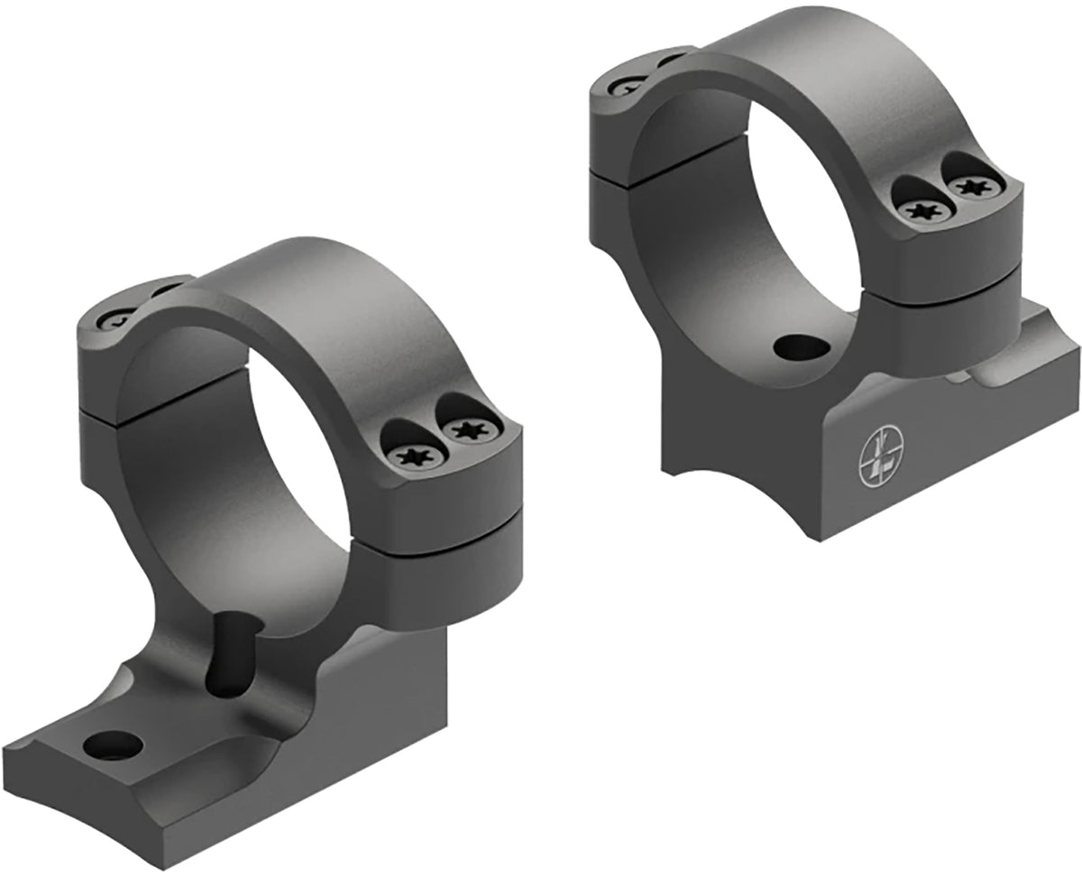 Leupold 177159 BackCountry Medium 30mm Ring Mount Black Aluminum Weatherby Mark V 6 Lug