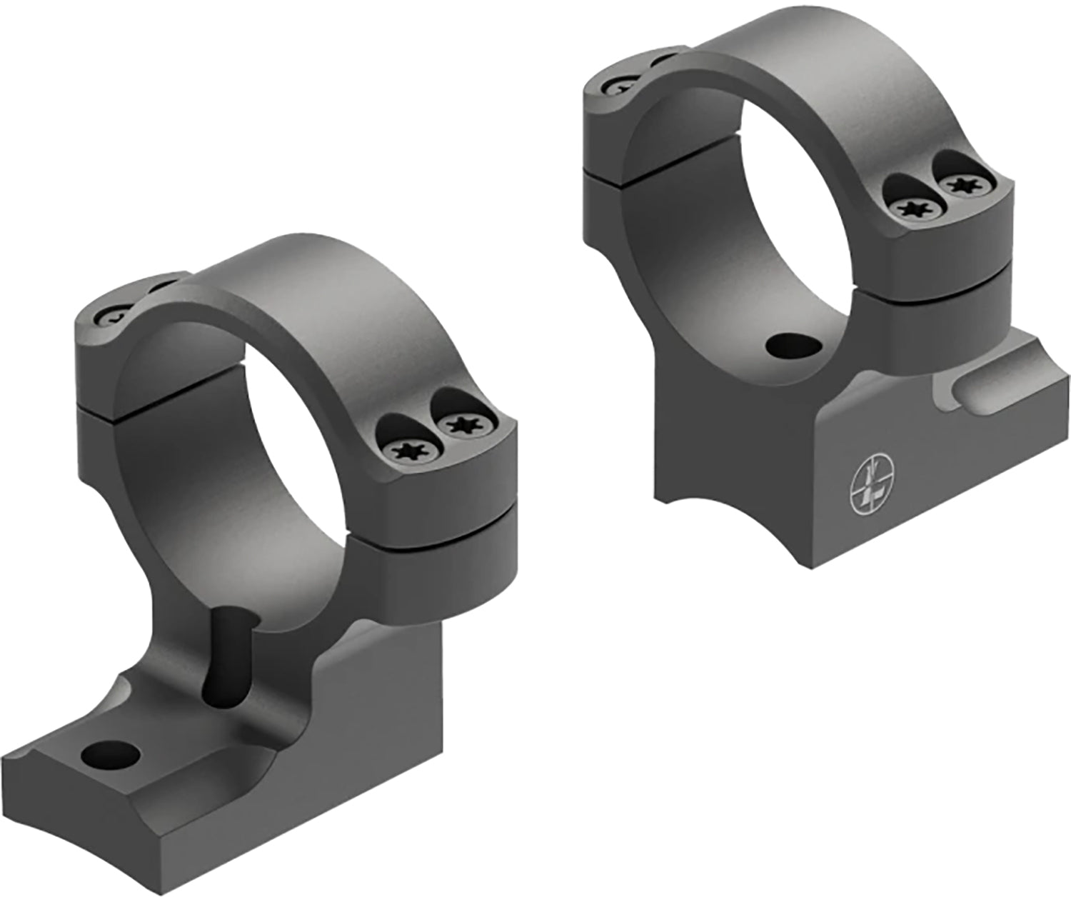 Leupold 177160 BackCountry High 30mm Ring Mount Black Aluminum Weatherby Mark V 6 Lug