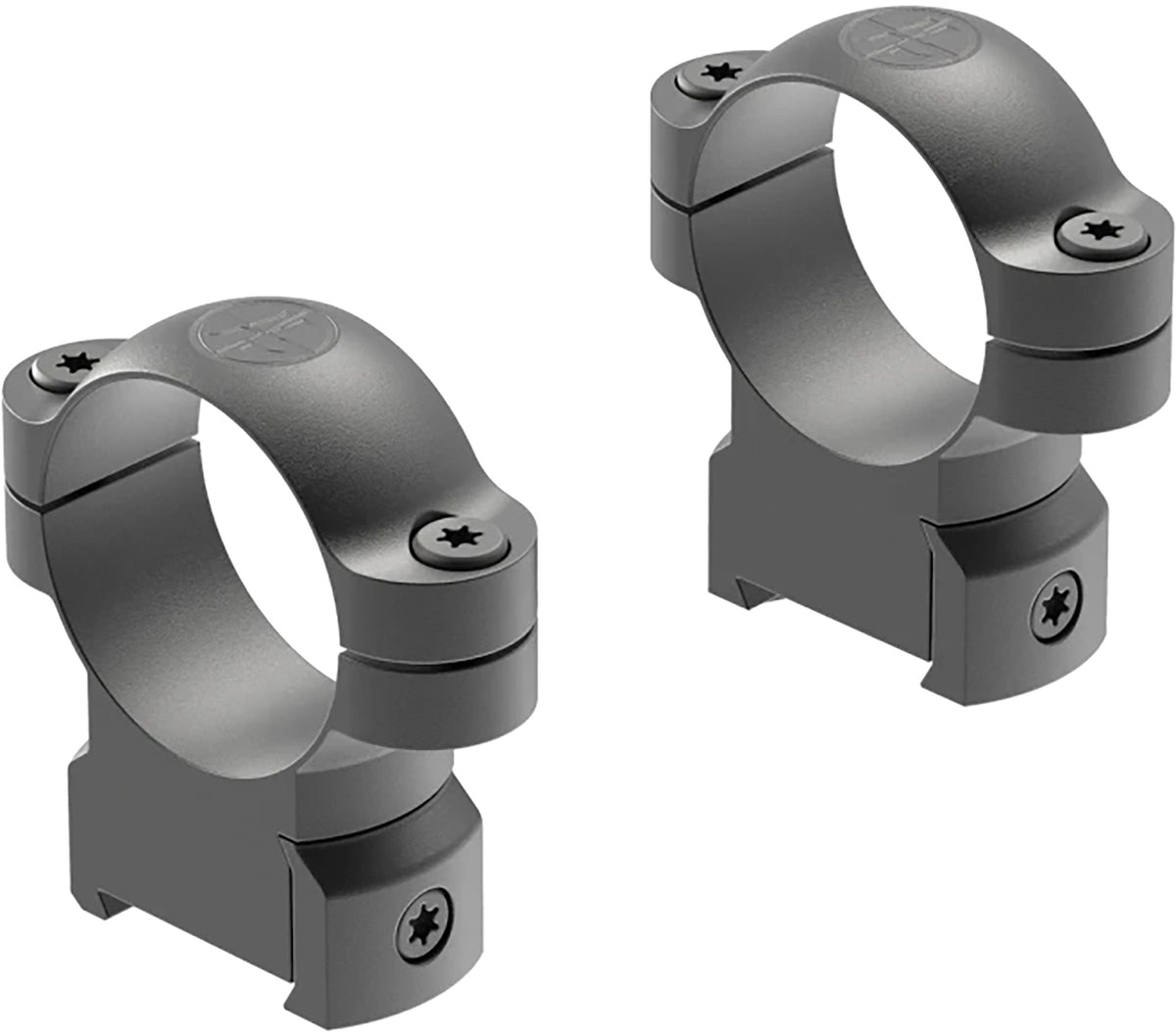 Leupold 177362 30mm High Steel Ringmounts Black Fits CZ 550
