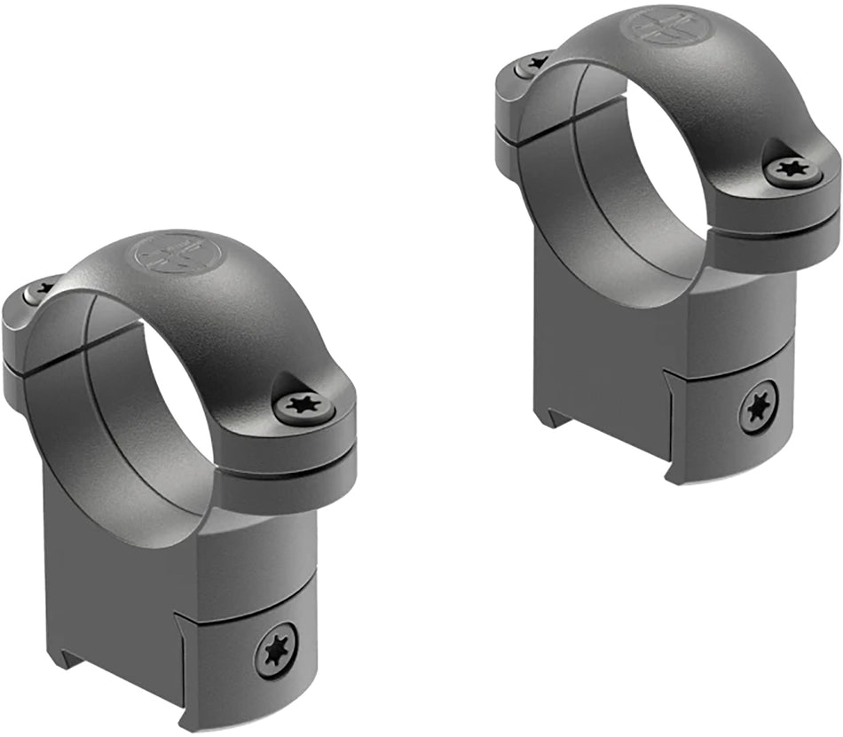 Leupold 177364 1" High Steel Ringmounts Black Fits CZ 527