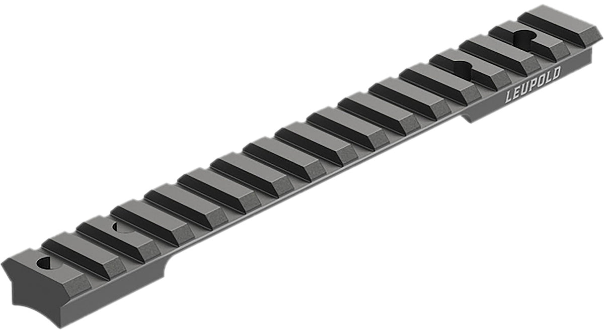Leupold BackCountry Cross-Slot Scope Base 185341 Long Action 20 MOA Black 7075-T6 Aluminum
