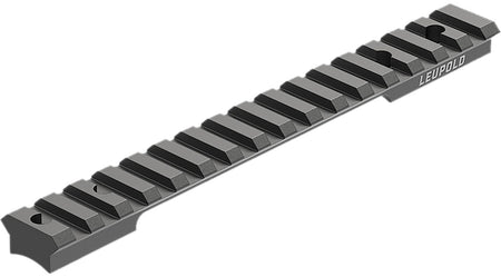 Leupold BackCountry Cross-Slot Scope Base 185341 Long Action 20 MOA Black 7075-T6 Aluminum