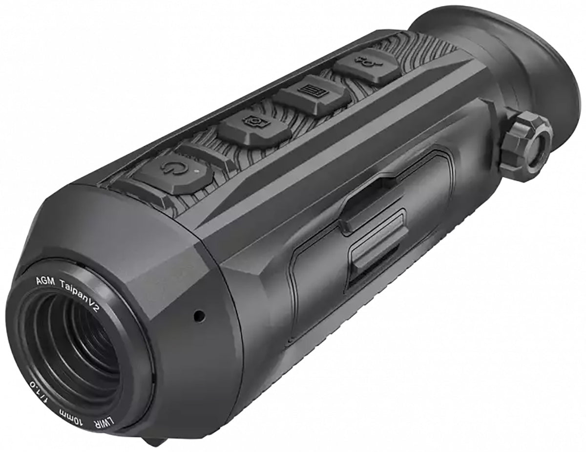 AGM Global Vision Taipan V2 Compact Thermal Monocular Black 12x 256x192 Resolution 50Hz