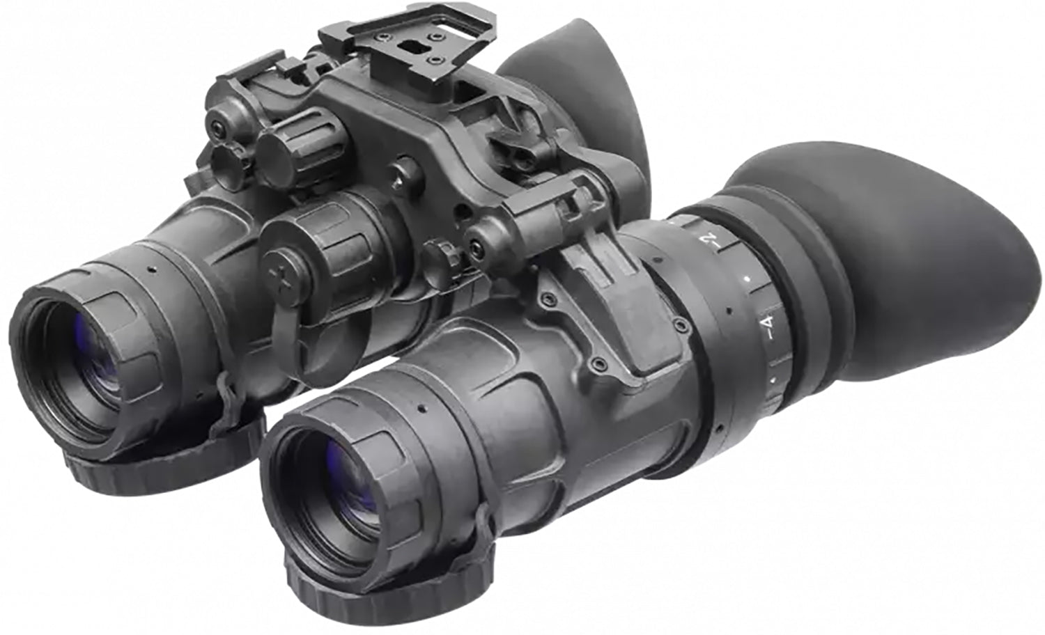 AGM UNVG 1x Dual-Eye Night Vision Goggles Black 64-72 lp/mm Gen 2+/3 Ready