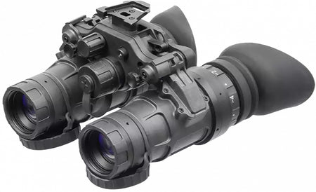 AGM UNVG 1x Dual-Eye Night Vision Goggles Black 64-72 lp/mm Gen 2+/3 Ready