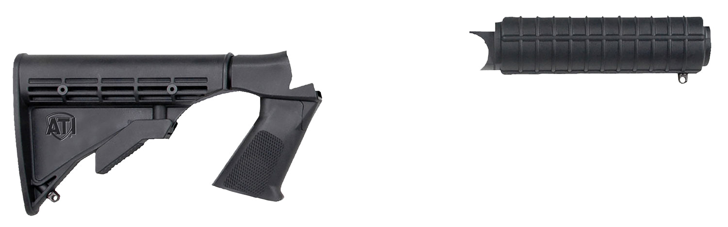 Advanced Technology Shotforce Black Polymer Pistol Grip Stock Package with Ribbed Forend for H&R NEF Single Shot