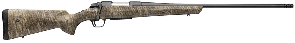 Browning 035841211 AB3 243 Win 4+1 22" Matte Blued Threaded Sporter Barrel, Matte Blued Drilled & Tapped Steel Receiver, Fixed w/Textured Grip Panels Mossy Oak Bottomland Composite Stock