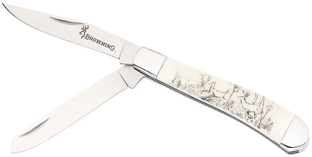 Browning 3220578B Whitetail Trapper Knife Boxed Set