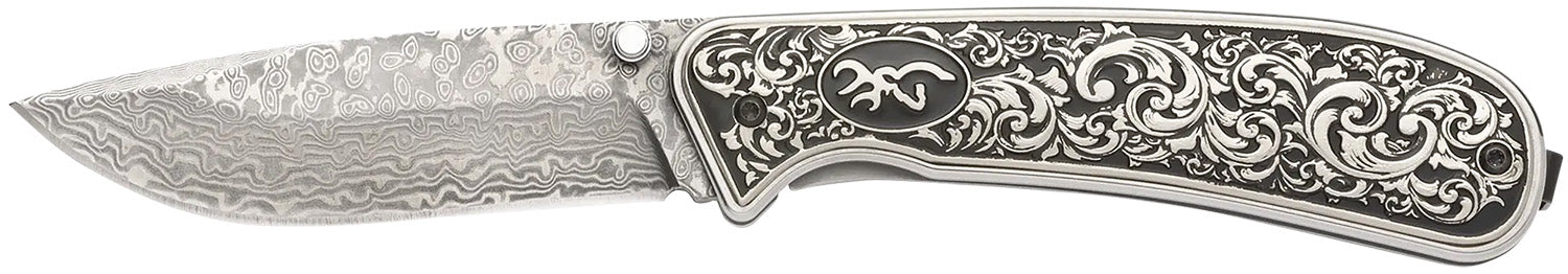 Browning 3220580B Grand Pass Knife Stainless Boxed Set