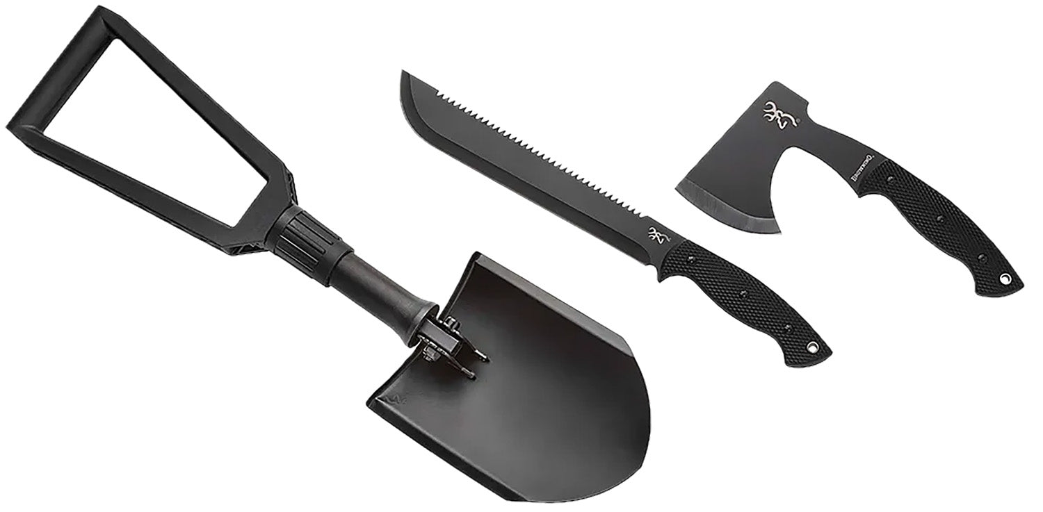 Browning 3220582B Camp Combo Knife Boxed Set