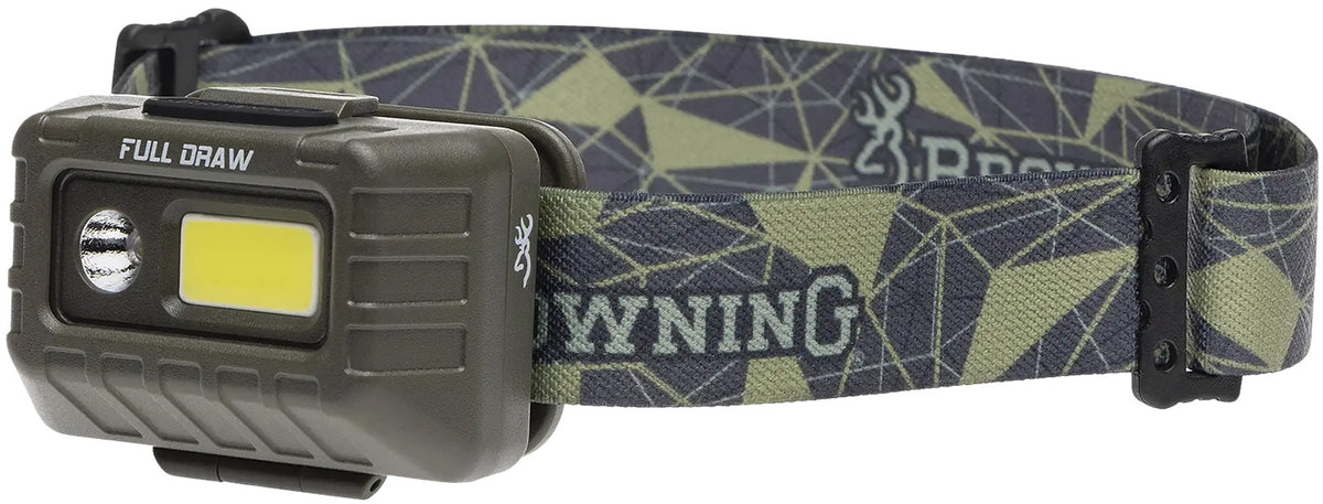 Browning 003713004 Full Draw USB Rechargeable LED Headlamp for Hunting