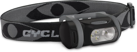 GSM Cyclops Titan XP Headlamp with LED - Black and Grey