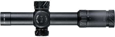 Meprolight USA 901245701 MVO 1-8x28mm 34mm Tube M1 MRAD Illuminated Green/Red Reticle Riflescope Black