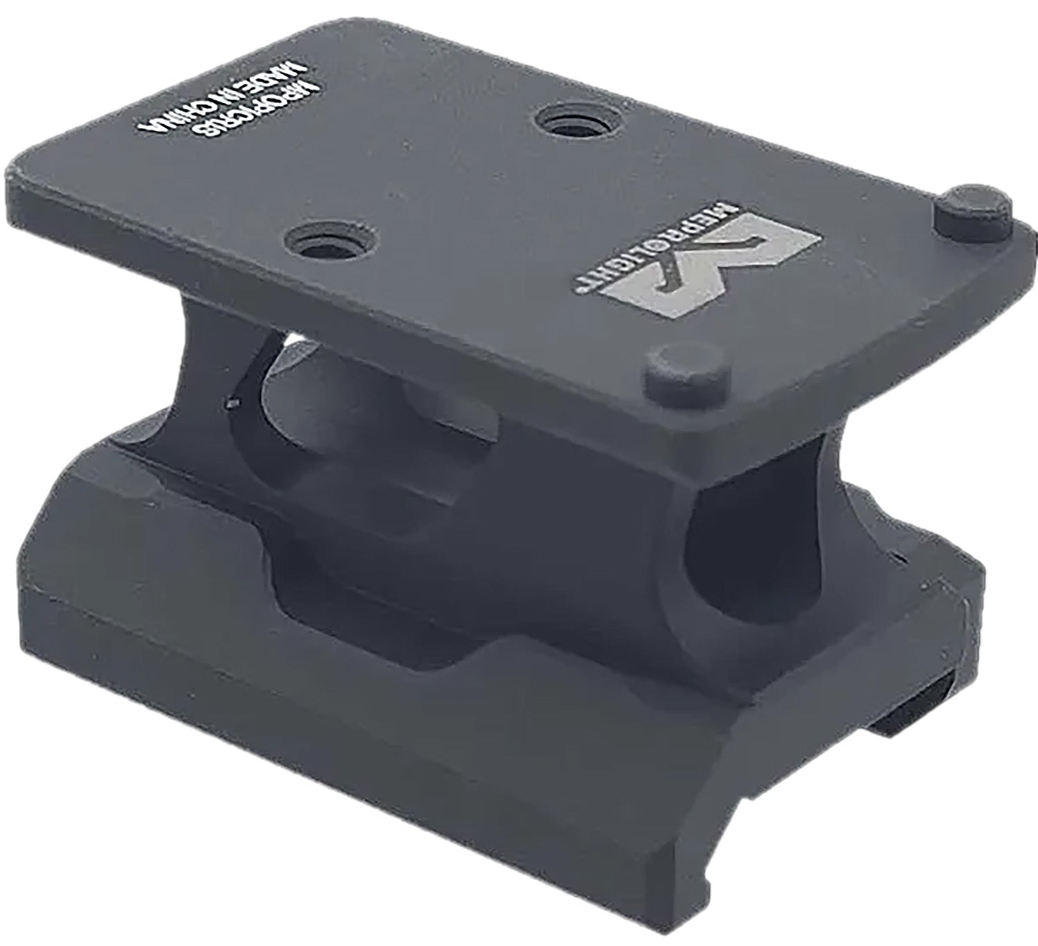 Meprolight 901141045 Matte Black Aluminum RMR Footprint High Riser Picatinny Mount