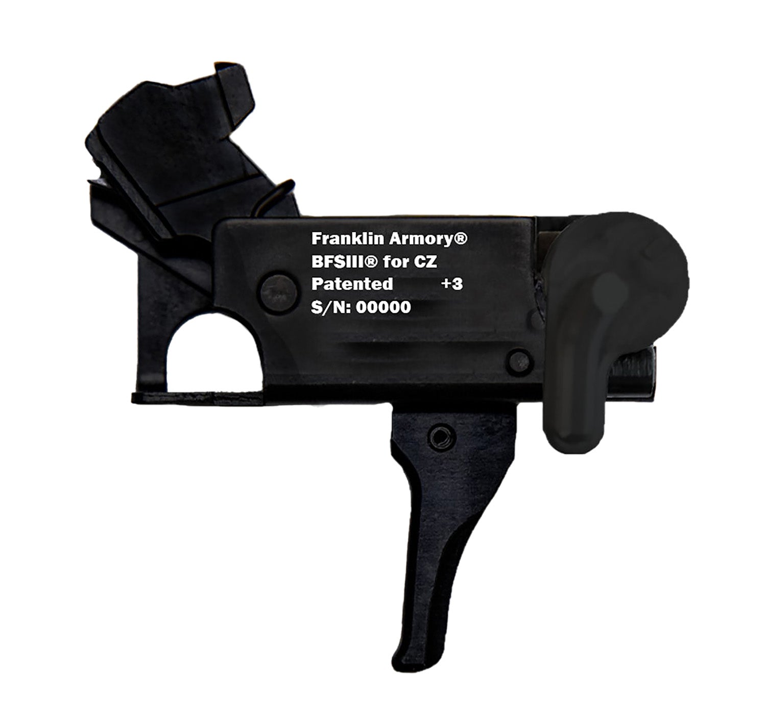 Franklin Armory Binary Firing System GEN 3 Black Trigger CZ Scorpion Platform