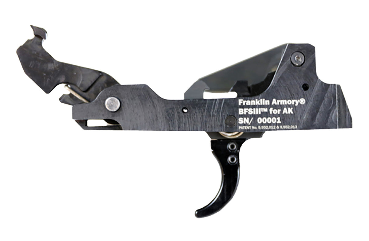 Franklin Armory Binary Firing System GEN 3 Black Trigger Fits AK Platform