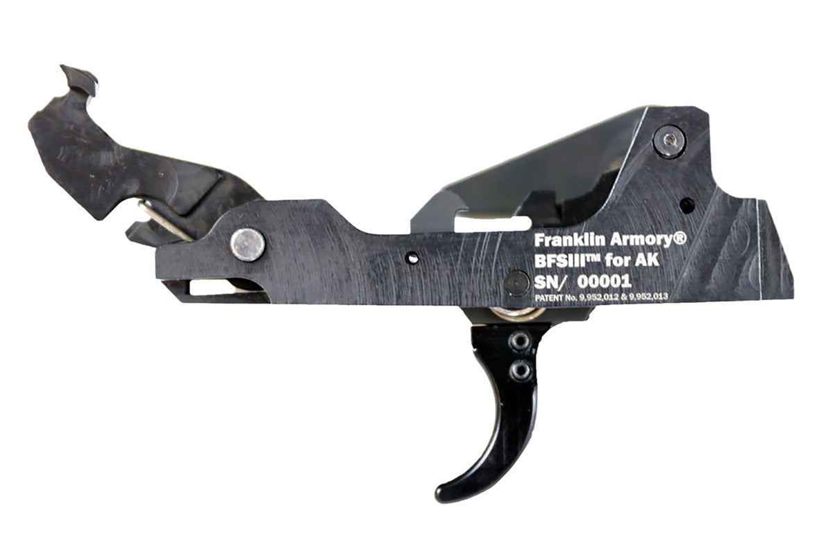 Franklin Armory BFSIII 3-Position Binary Trigger 9mm Curved AK Platform
