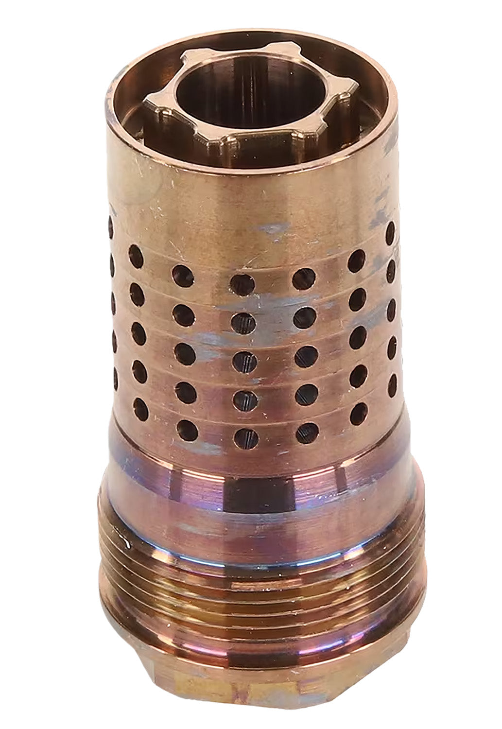 Q LLC CB9/1624 Cherry Bomb 7.62 Muzzle Brake Stainless Steel 9/16"x24 Threads
