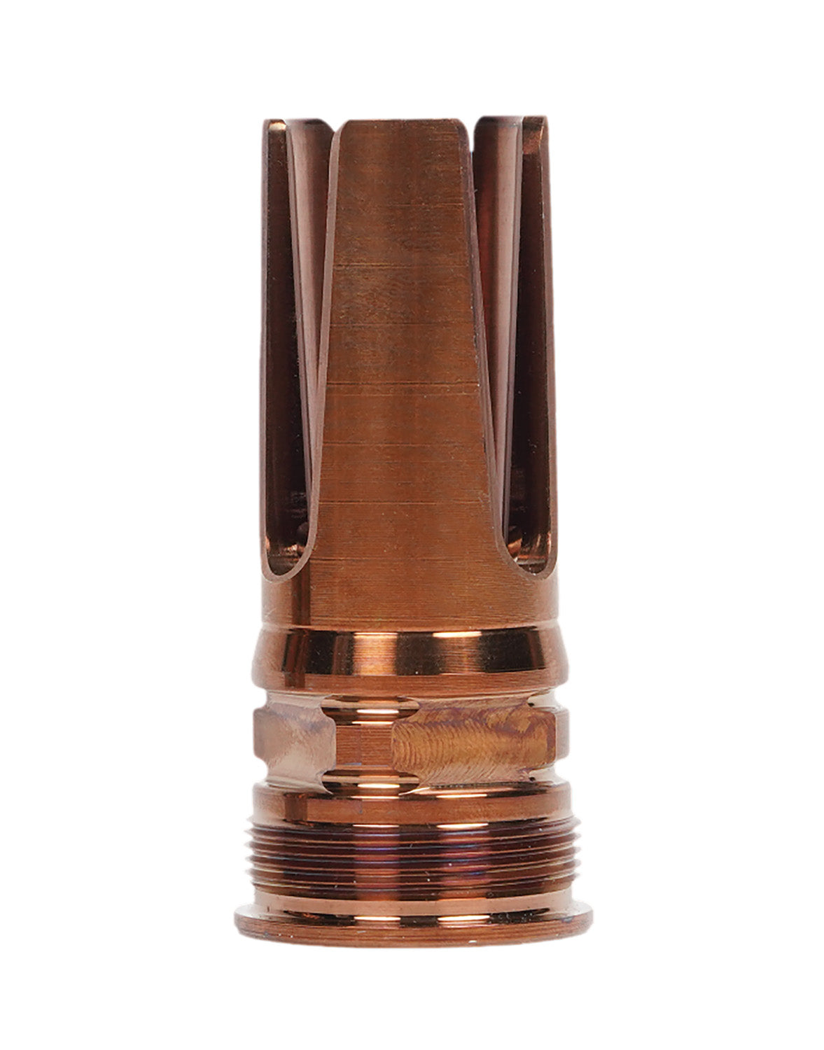 Q LLC ACCFH1/2288.6 Flash Hider 8.6 Blackout Muzzle Device Steel 1/2"x28 Threads