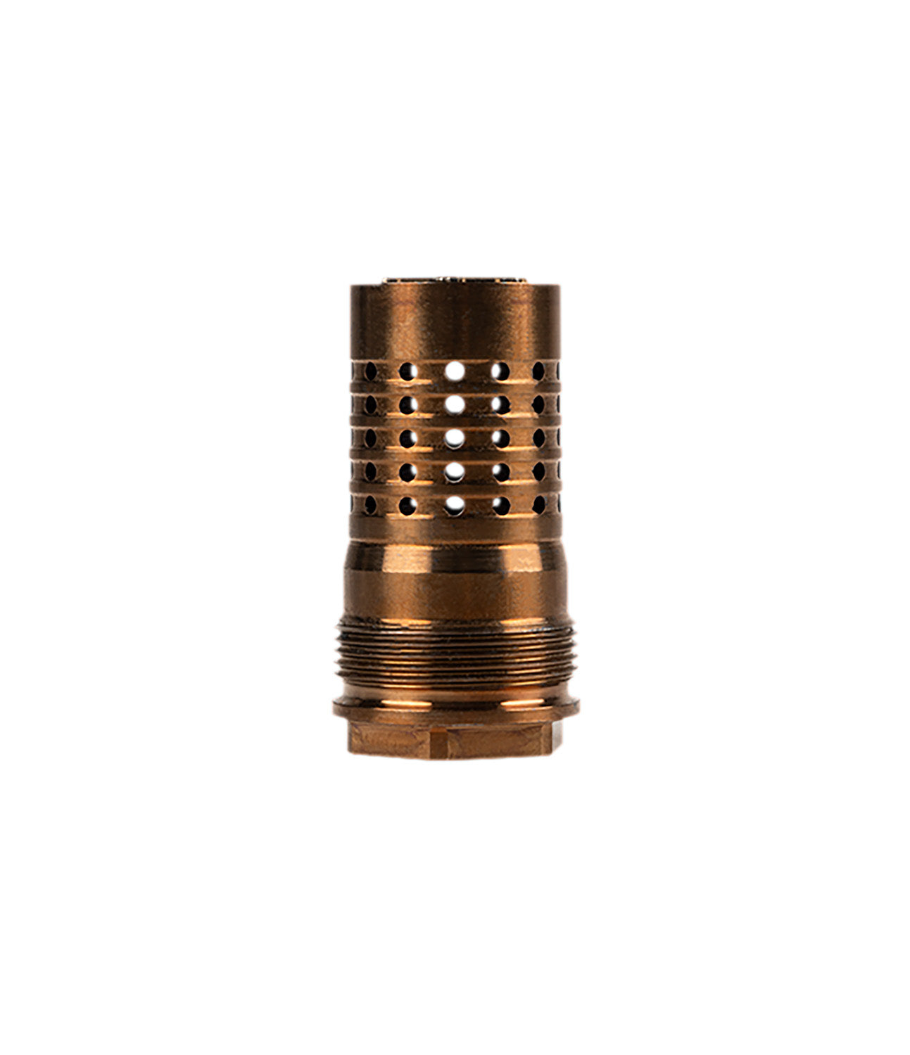 Q LLC RE-CB-5/8X24 Rear End 7.62 Muzzle Brake Steel 5/8"x24 Threads