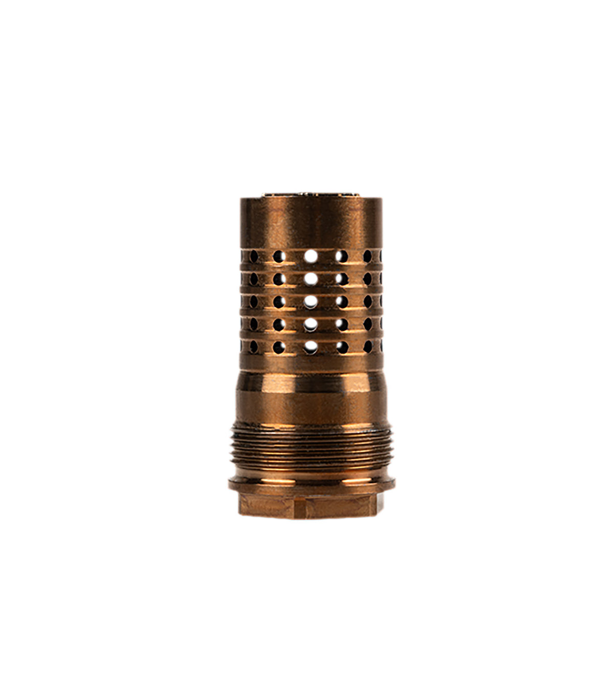 Q LLC RE-CB-1/2X28 Cherry Bomb Rear End 9mm Muzzle Brake Steel 1/2"x28 Threads