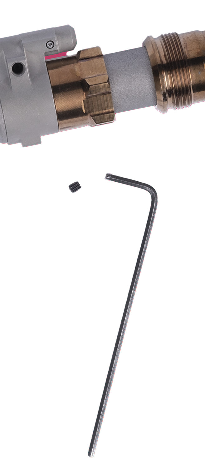 Q LLC Honey Badger Gas Block with Screw Set Black Oxide