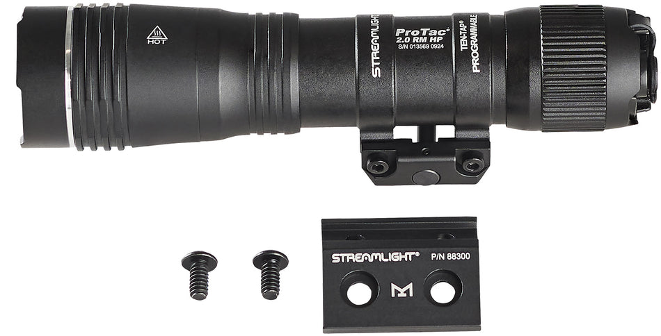 Streamlight 89013 ProTac 2.0 Black LED Flashlight 2000 Lumen Maximum Output