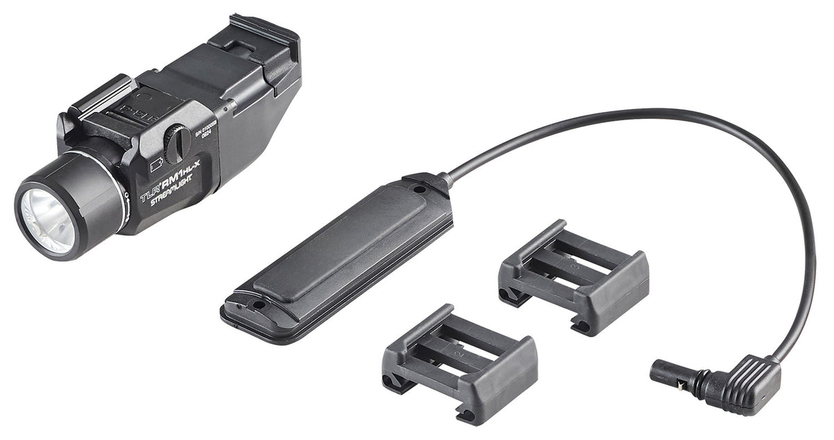 Streamlight 69483 TLR RM1 HL-X USB Rail-Mounted Light Black 1000 Lumen