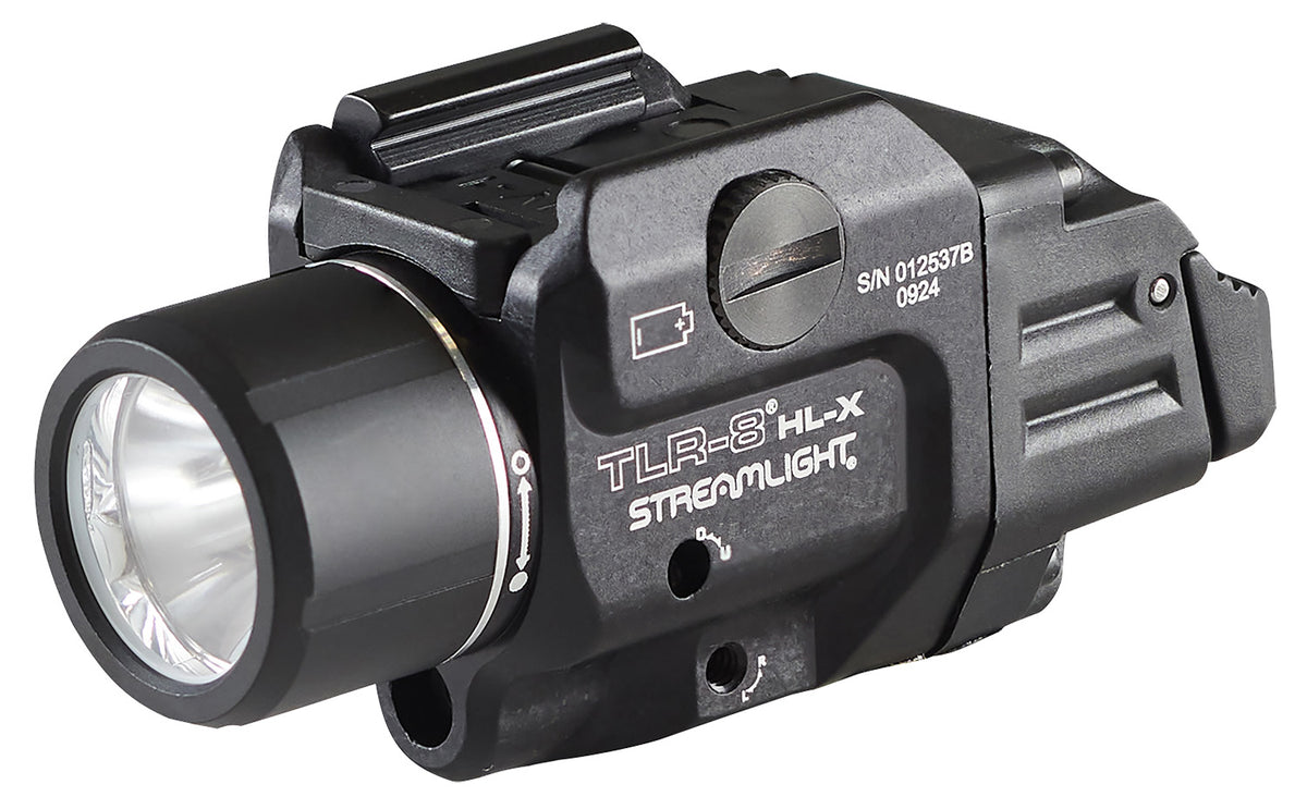 Streamlight 69465 TLR-8 Rail-Mounted Light and Red Laser Combo Black Aluminum 1000 Lumen