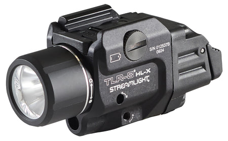 Streamlight 69465 TLR-8 Rail-Mounted Light and Red Laser Combo Black Aluminum 1000 Lumen