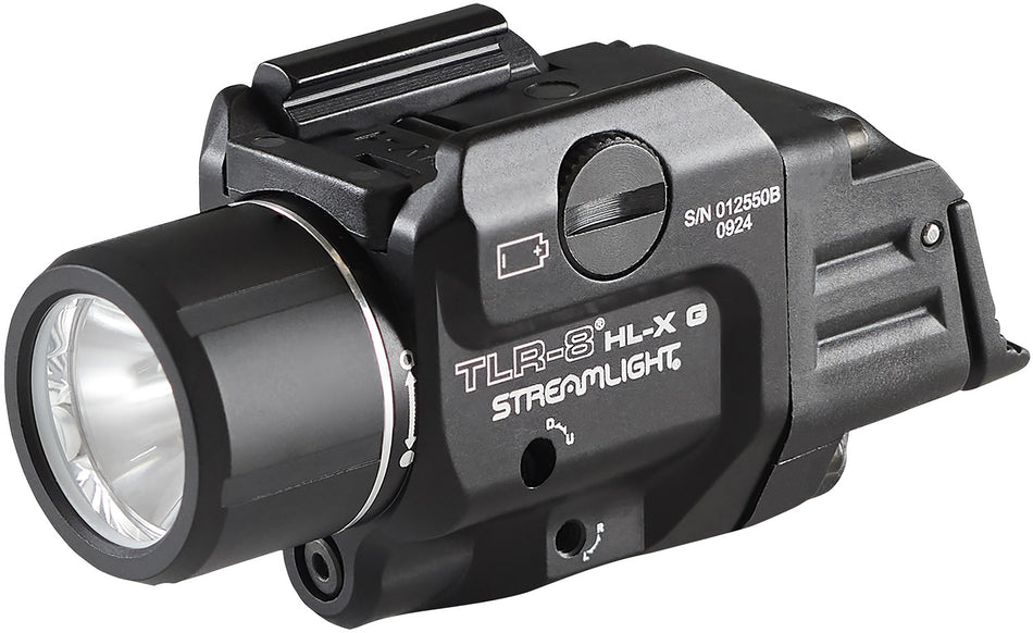 Streamlight 69475 TLR-8 Rail-Mounted Light and Green Laser Combo Black Aluminum 1000 Lumen