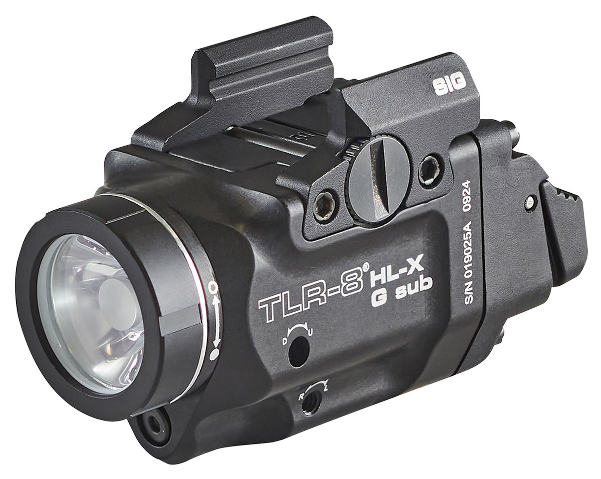 Streamlight 69477 TLR-8 HL-X Sub USB SIG P365/XL Rail Mount Weapon Light Green Laser