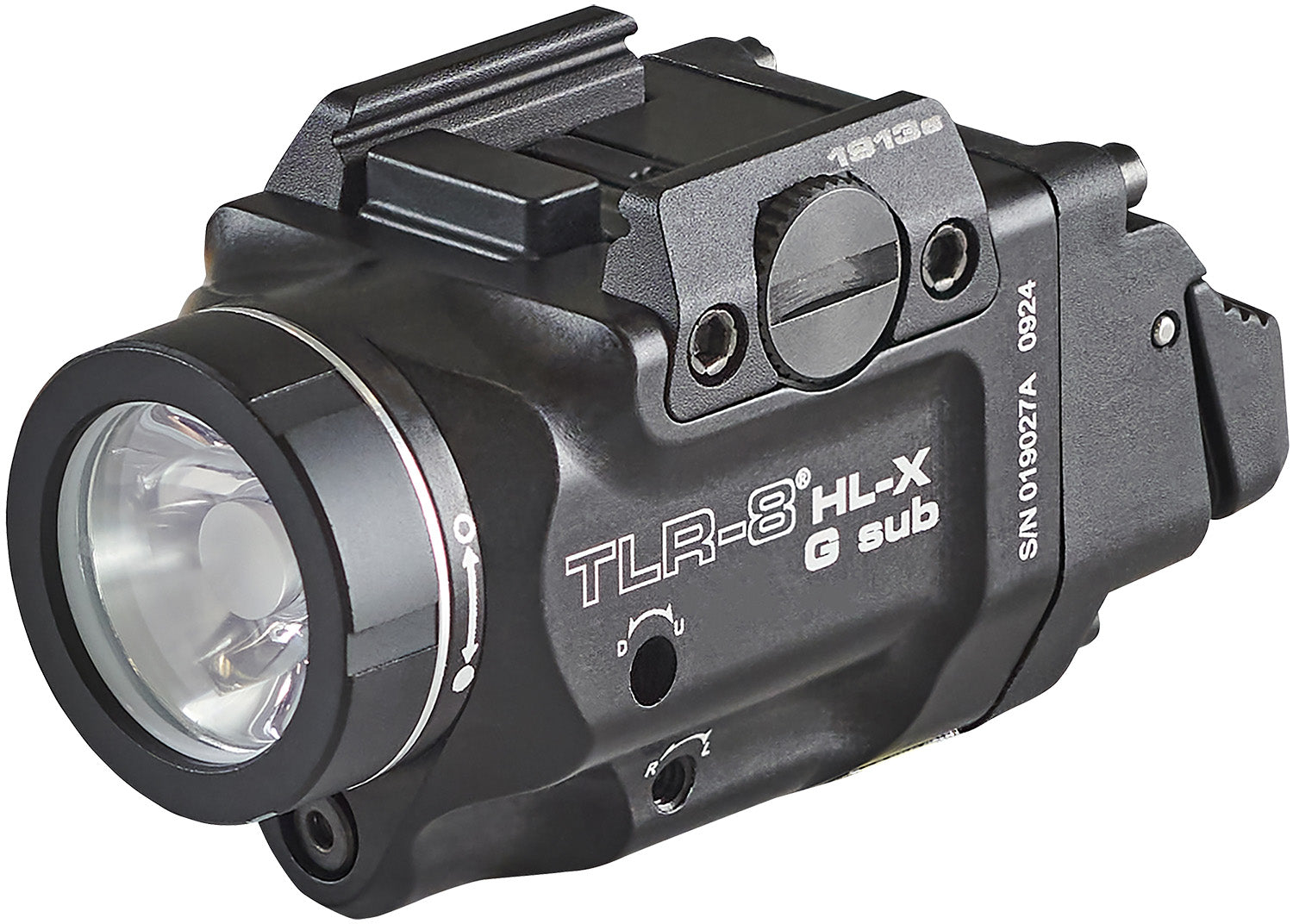 Streamlight 69478 TLR-8 1913 Short Rail Mount Light 1,000 Lumens Green Aiming Laser Black Aluminum