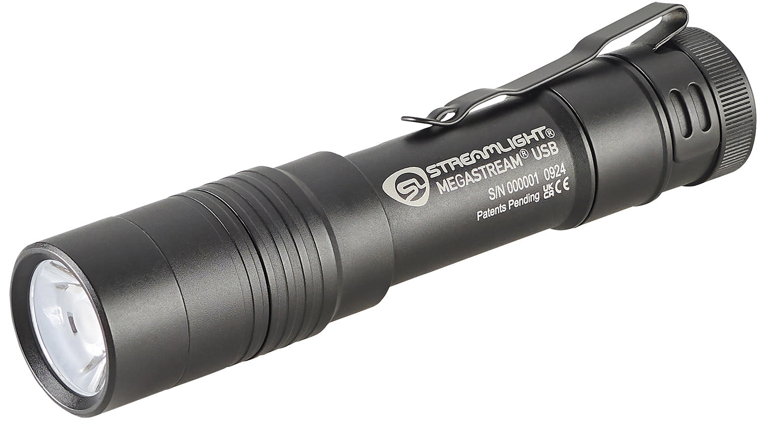 Streamlight 66210 MegaStream USB Rechargeable Aluminum Flashlight 1800 Lumens 322m Beam Distance