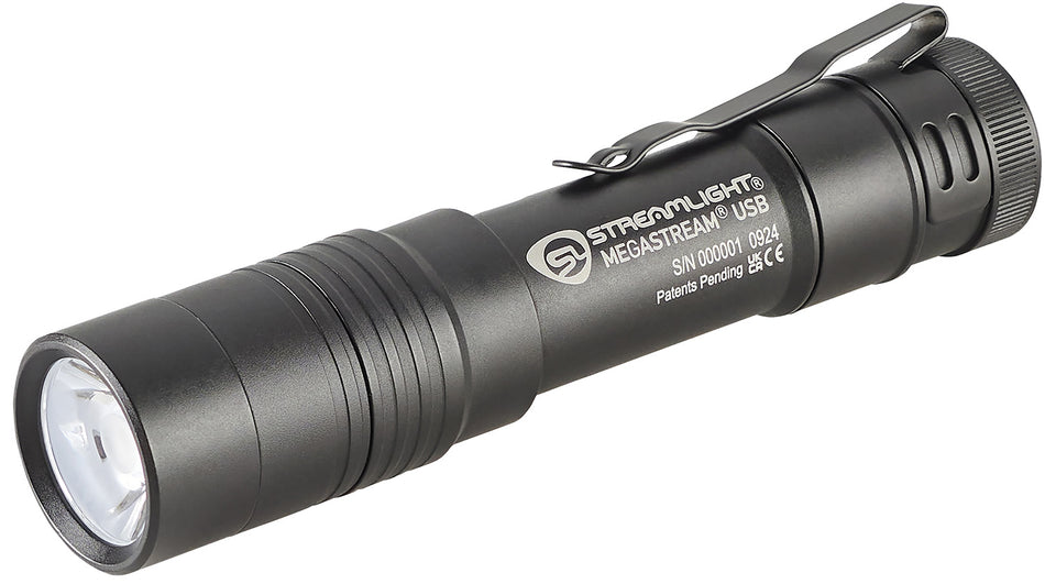 Streamlight 66210 MegaStream USB Rechargeable Aluminum Flashlight 1800 Lumens 322m Beam Distance