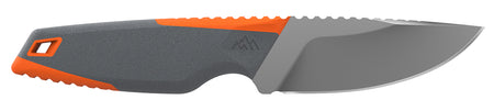 Outdoor Edge Vantex 4" Drop Point Plain Knife – VNTXDPC, 7Cr17MoV Stainless, Glass-Filled Nylon