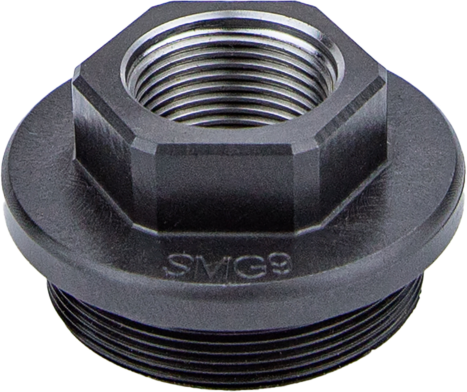 KGM Suppressors A-DTA-S-1 Chromoly Steel Nitride Direct Thread Adapter 1/2x28 Black