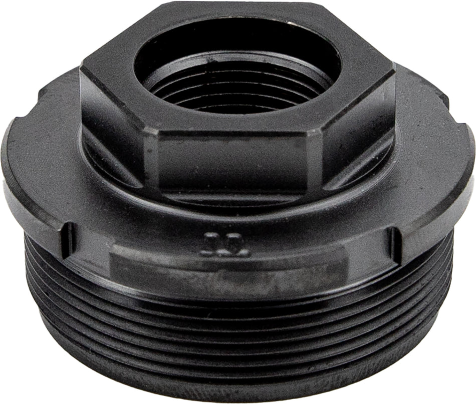 KGM Suppressors A-DTA-T-2 Titanium Nitride Direct Thread Suppressor Adapter 5/8x24 Black