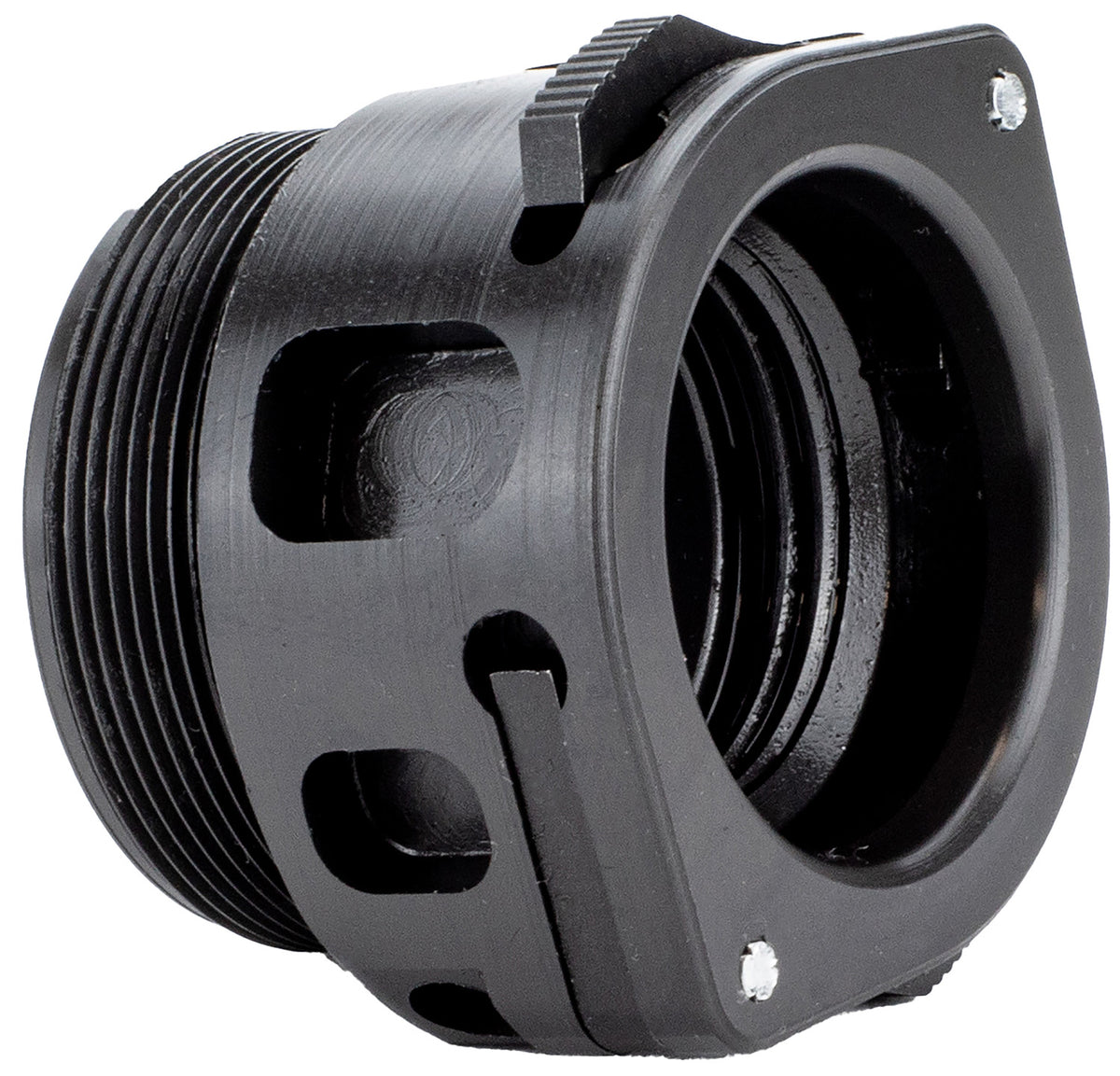 KGM Suppressors A-QDA-DL HUB 1.375"x24 QD Suppressor Adapter Steel Nitride Black
