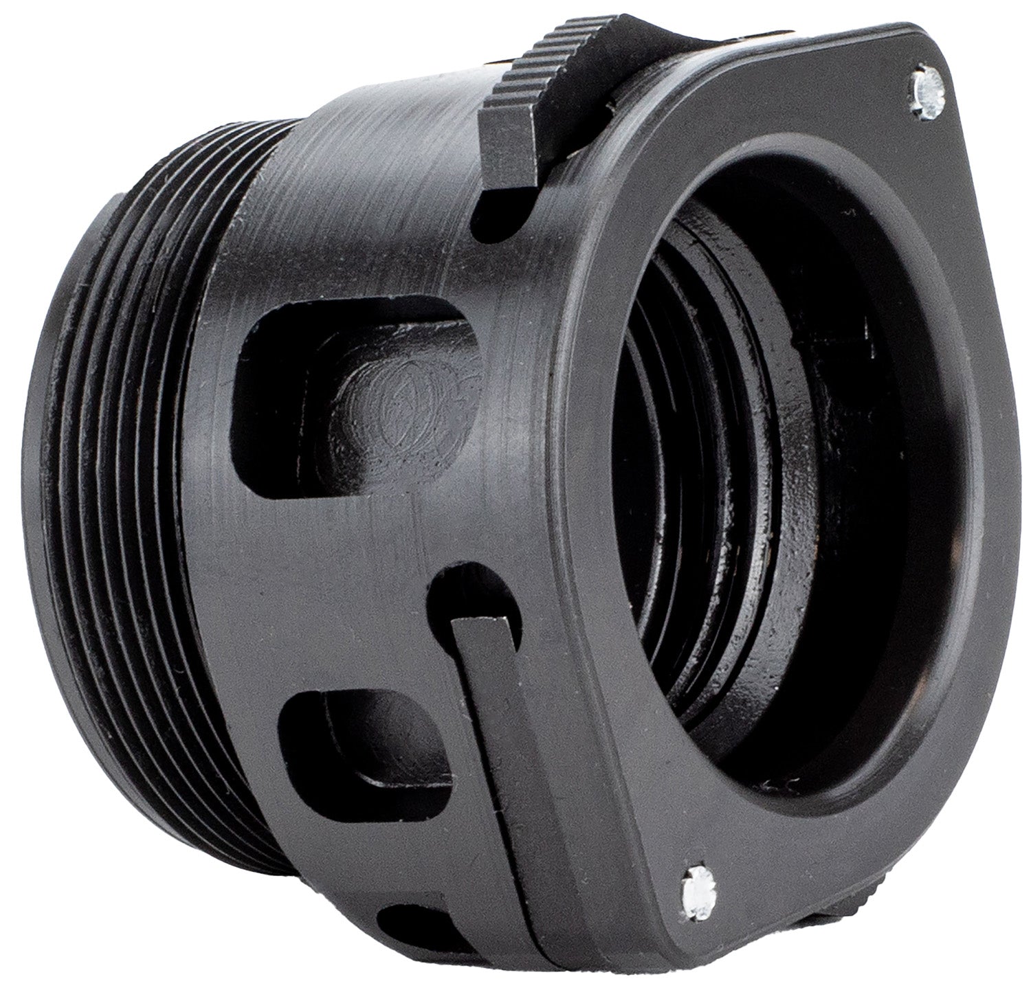 KGM Suppressors A-QDA-DL HUB 1.375"x24 QD Suppressor Adapter Steel Nitride Black