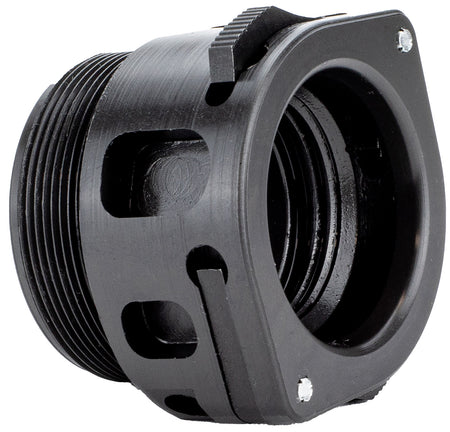 KGM Suppressors A-QDA-DL HUB 1.375"x24 QD Suppressor Adapter Steel Nitride Black