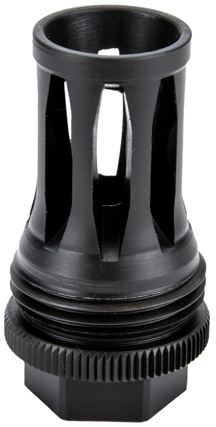 KGM QD Flash Hider Black Nitride Steel Muzzle Device 5/8"-24 tpi